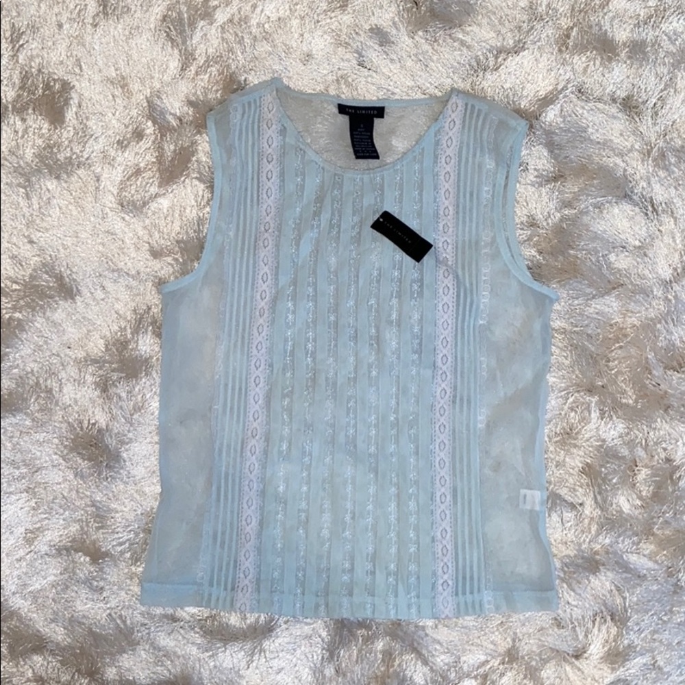 The Limited Blue Tank Top